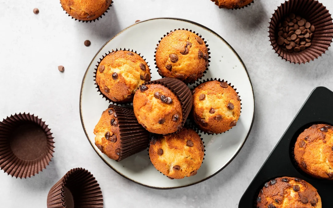 Chocolate Chip Avocado Muffins